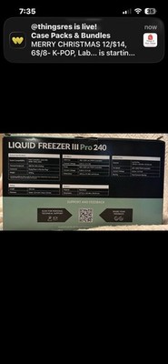 Arctic Liquid Freezer III Pro 240 AIO CPU Cooler Water Cooling Black ACFRE00178A