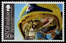 GIBRALTAR 1493 - Fire and Rescue Service 150th Anniversary (pc39665)