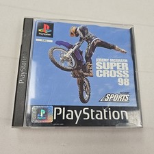 Thumbnail of ebay&reg; auction 178249097101 | Jeremy McGrath Supercross 98 – PS1 – PAL – Motocross – Komplett mit Anleitung