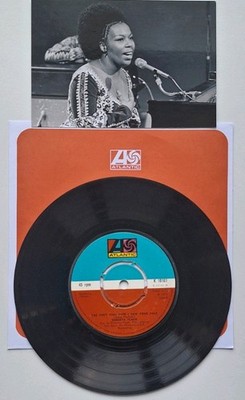 Roberta Flack''The First Time Ever I Saw Your Face''1972 Atlantic Original UK 7''