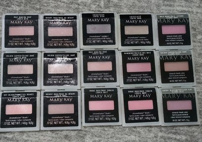 Lot 15 Mary Kay Chromafusion Contour, Blush  And Cheek.  Mixed Lot.   Photos 