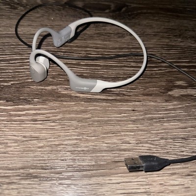 (J) AfterShokz Aeropex AS800 Bone Conduction Open Ear Bluetooth With CORD