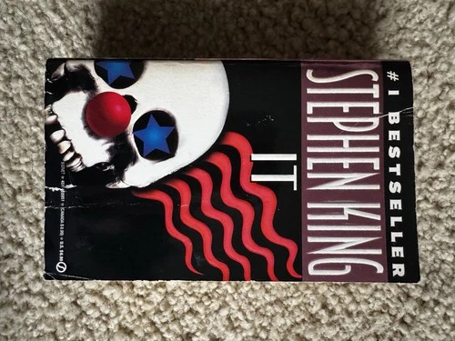Stephen King It Vintage 1987 Signet Paperback Printing Horror Novel