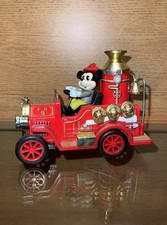 Vintage 1984 Walt Disney Mickey Mouse Firefighter Fire Engine Truck Japan
