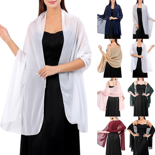 Leichter Damen-Schal Aus Satin - Vielseitig Für Alltag & Besondere Anlässe