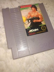 Lot Of 5 NES Games: Bungeling Bay, Heavy Barrell, Renegade, Rescue, Rambo