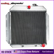 Cc6062 Aluminum 3rows Radiator For 1960-1962 1961 Chevy Ck Series Gmc Truck At. Cc6062 Aluminum 3rows Radiator For 1960-1962 1961 Chevy Ck Series Gmc Truck At.