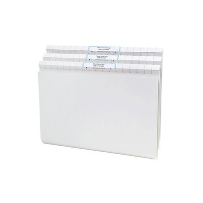 Avery Sehr stabile Board-Schnellansichtsmappe mit Titeletiketten, robuste Packun