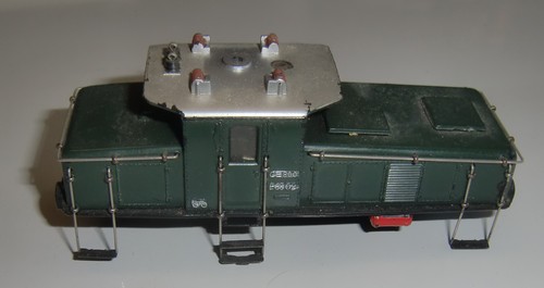 Caja de locomotora Märklin 3001 de la E63 DB verde, usada | Zustand: Gebraucht
