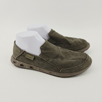 Columbia Bahama Vent II Shoes Mens 8 Green Slip On Casual Comfort Lightweight