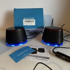Multimedia Speaker Set w/ LED Lights Sanyun SW-102 READ