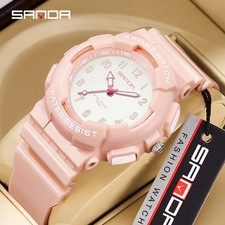 Youthful, fashionable, minimalist sports style quartz luminous waterproof watch