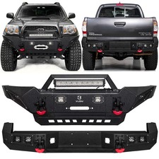 Vijay For 2005-2015 Toyota Tacoma Frontrear Bumper With Winch Plateled Lights Vijay For 2005-2015 Toyota Tacoma Frontrear Bumper With Winch Plateled Lights