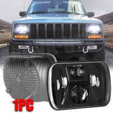 New 5x7 7x6 Led Headlight For 1986-1995 Jeep Wrangler Yj 1984-2001 Cherokee Xj New 5x7 7x6 Led Headlight For 1986-1995 Jeep Wrangler Yj 1984-2001 Cherokee Xj