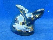 MIGNON Cute ! FIGURINE ART DECO GRES Sandstone RAMBERVILLERS - FENNEC RENARD Fox