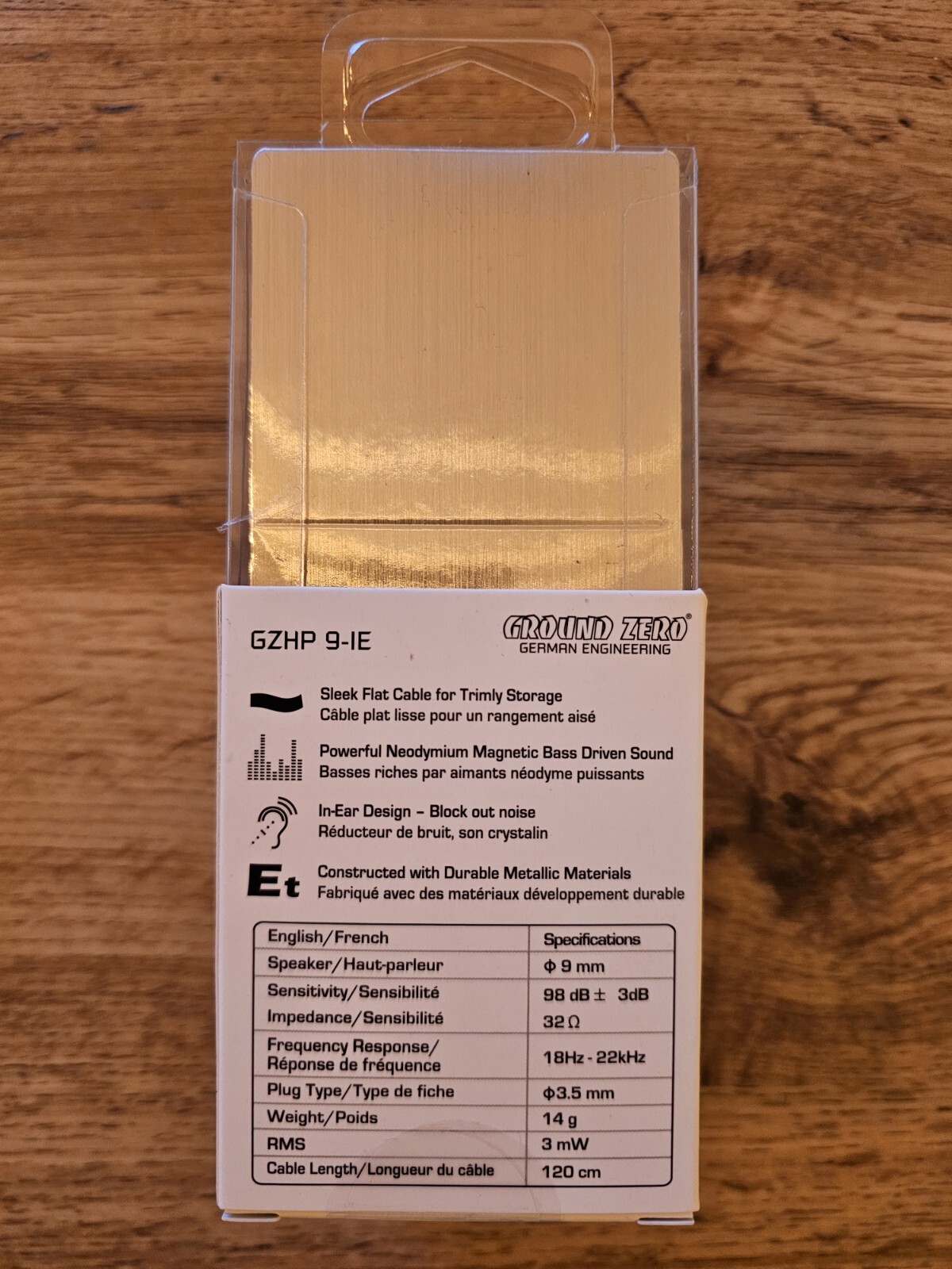 Thumbnail - Ground Zero Gzhp 9-ie - In-ear Kopfhörer Mikrofon Smartphonesteuerung