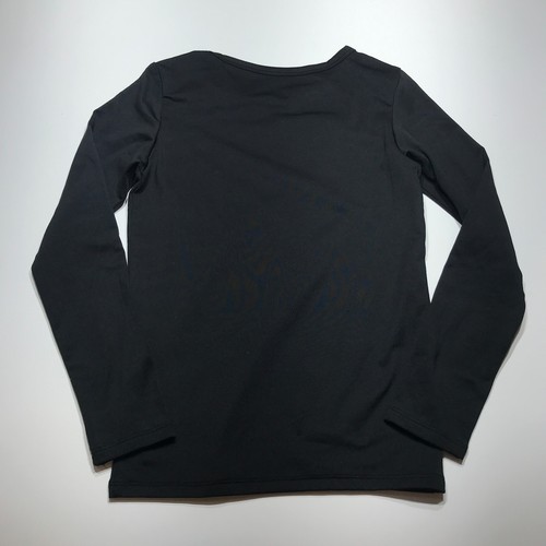 Devops Base Layer Top Youth Size Medium Black Long Sleeve Polyester Spandex - Picture 1 of 12