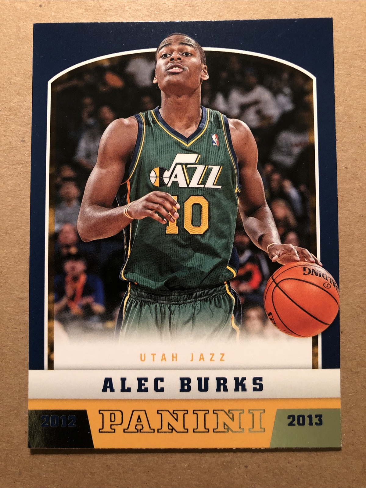 2012-13 Panini #201 Alec Burks RC Rookie Utah Jazz Basketball Card