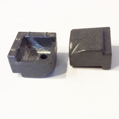 Paar Über Mützen Eckprofile Verschluß Profil Aluminium Dunkelgrau METRA D0195