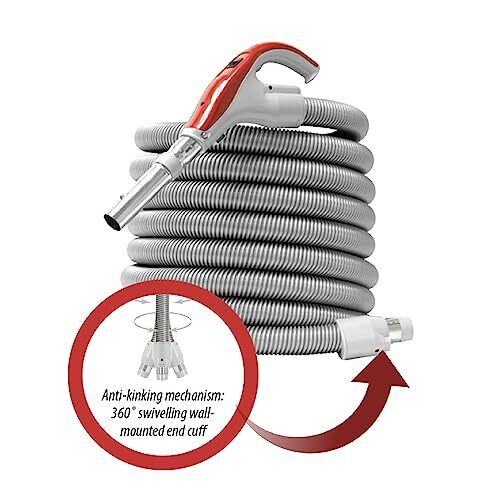 For Miele S-Series Vacuum Cleaner Wand Handle Bent Bend Hose End - Foto 2