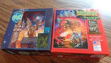 Set of 2 Glow in the Dark Dragon Puzzles Brand New