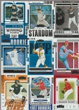 2021 Panini Contenders Baseball Master (195) Base 1-100 + 8 Insert Sets Trout