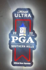 Michelob Ultra LED neon sign