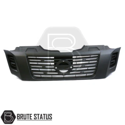 Front Grille for Nissan Navara NP300 2015+ Matte Black Grill Aftermarket