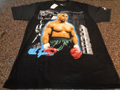 Mike Tyson Collection Black Medium T-Shirt Undisputed