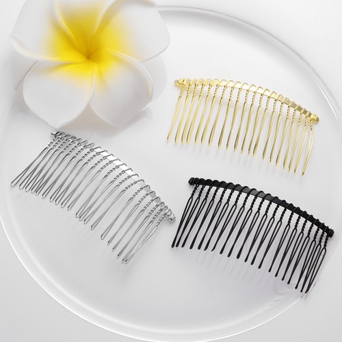 12PCS Bridal Hair Comb Combs for Women Small Decorative Claw Clips Veil Bride - Picture 9 of 11