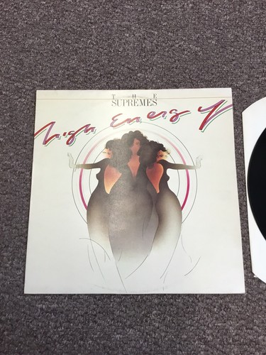 The Supremes-High Energy 1976 1st Press Tamla Motown LP UK Press Ex Vinyl - Picture 2 of 16