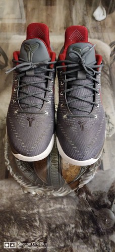 921529-991 Gray White Maroon Zoom Shoes 