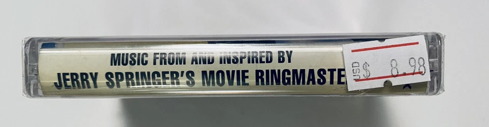 Jerry Springer's Movie Ringmaster Cassette Tape NEW + SEALED MC Breed 2pac Ice-T - Image 3 of 3