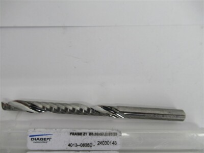 Diager 4013-0635D , 1/4'' Solid Carbide Up-Cut Router Bit
