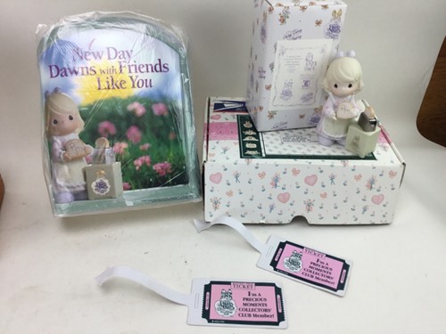 2 NEW Precious Moments Membership Figurines form 1993 & 1997 Original box EXTRAS - Picture 2 of 5