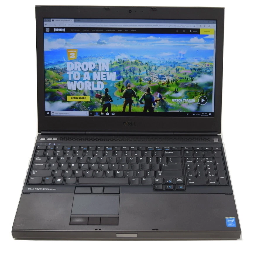 Dell Precision M4800 Laptop 2.8GHz i7 4810MQ 16GB 500GB K1100M Cam 15.6