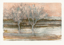 GIUSEPPE AJMONE. Carpignano Sesia  1923 - 2005 Romagnano Sesia LITOGRAFIA OPERA