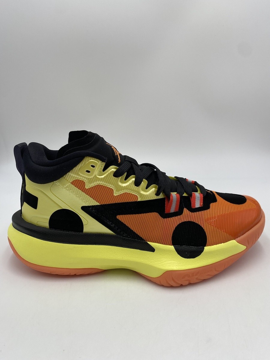 Nike Air Jordan Zion 1 SP Naruto Kyuubi Yellow Orange DQ4706-780
