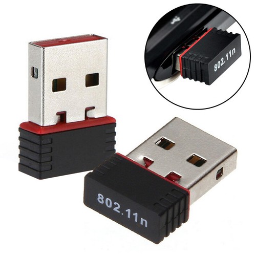 1PC USB WiFi Wireless Adapter Mini Network Dongle 150Mbps Windows - Photo 2/9