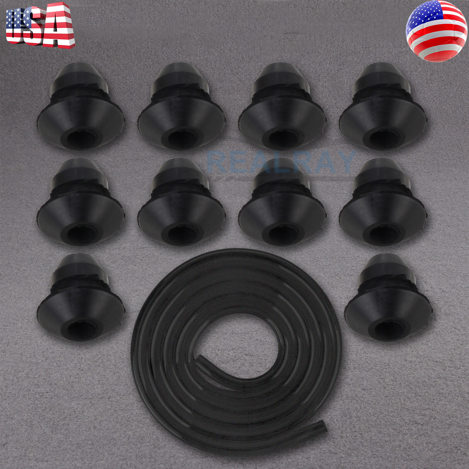 8 Pcs Fuel Tank Bushing For Husqvarna 580457501 Replaces 503735801 Fuel