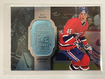 1998-99 SPx Finite Matt Higgins /9500 #45 Rookie RC Hockey 1998-99 SPx Finite Matt Higgins /9500 #45 Rookie RC Hockey