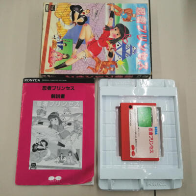 忍者プリンセス MSX ※ジャンク品 PONY CANYON SEGA MSX Ninja Princess - Japan Retro Game - R49X5808