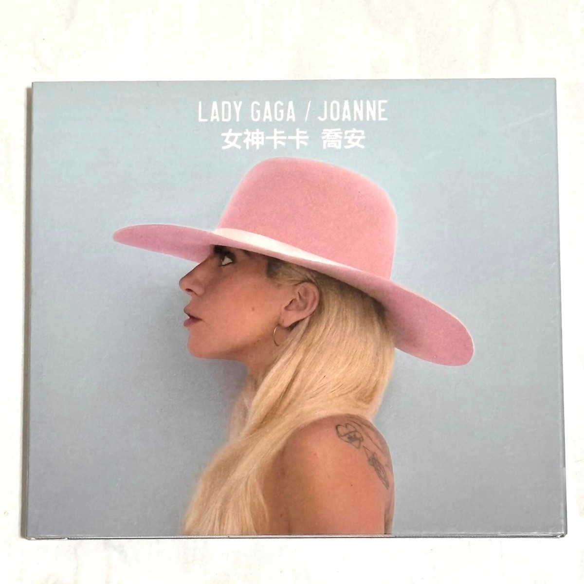 Lady Gaga 2016 Joanne Taiwan Box CD Album with Promo Insert + Ltd