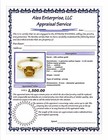 GENUINE 3.10 Cts YELLOW TOPAZ RING 10k YELLOW GOLD - Free Certificate Appraisal — photo 7