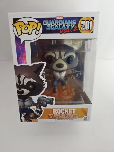 Funko POP Guardianes de la Galaxia Vol.2 201 Rocket