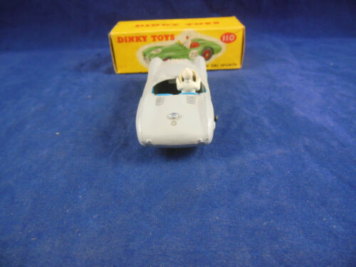 Dinky Toys 110 Aston Martin DB3 Sports en Gris Rn 20 Original y Excelente VN Como Nuevo - Imagen 5 de 12