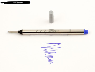 Pelikan: 4 x LEVEL L5 - Ink Roller refills / Minen in Blue / blau + Rotring JAZZ