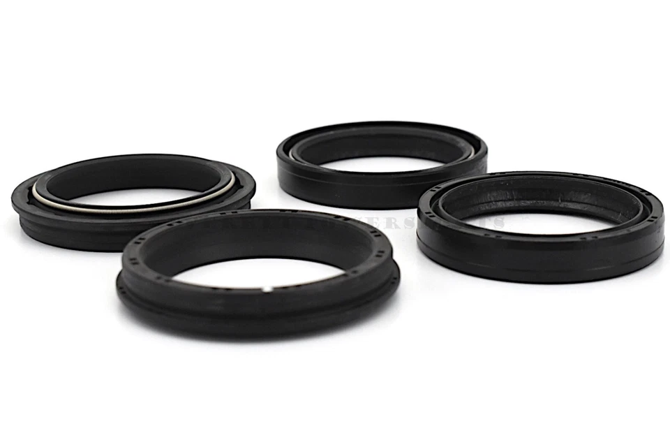 Juego de sellos de horquilla par 04-17 CRF250X CRF450X genuino Honda (ver notas) #D120* Foto 3 de 4