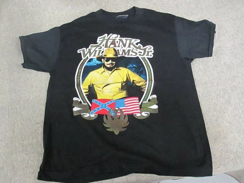 Vintage Brockum 80s 1989 Hank Williams Jr Country Tour Conce 1980s vintage concert t-shirt, vintage, single stitch, B+ condition