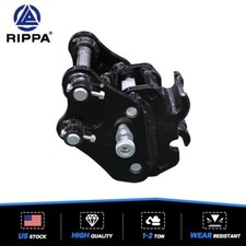Rippa Quick Hitch Coupler Fits 1-1.5 Ton Mini Excavator Fast Install USA